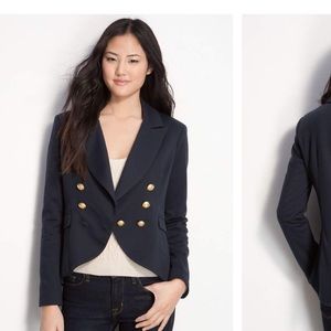 Willow and Clay double breasted Navy blazer size M
